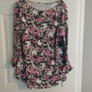 Kim Rogers Casual Shirt. NWT